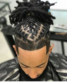 Black Male Loc Hairstyles, Men’s Loc Updo, Dreads Styles Men Short, Mens Long Dreadlock Styles, Dread Head Styles Men, Male Loc Updo Styles, Man Bun Loc Styles, Styled Dreads For Men