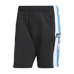 The adidas Adibreak Men's Shorts are suitable for lounging around when you need a break. But they're stylish enough that you can wear them around town while feeling like you're on a break from the mundane. These are lightweight, breathable, and easy to move in, so they could very well become your new shorts for on the court.Features: Athletic, relaxed fit. Comes above knee on most men. Lightweight, breathable mesh. Features signature adidas stripes. Has side pockets with zip closure. Details: Ma Adidas Sporty Shorts For Loungewear, Adidas Three Stripes Shorts For Streetwear, Adidas Three Stripes Streetwear Shorts, Adidas Streetwear Bottoms With Built-in Shorts, Adidas Adibreak, Adidas Functional Athletic Shorts With Moisture-wicking, Adidas Blue Cotton Shorts, Adidas Shorts With Built-in Shorts For Sports, Adidas Blue Athletic Shorts With Built-in Liner