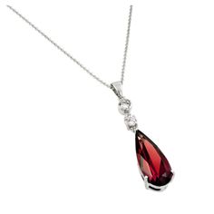 Silver 925 Rhodium Plated Teardrop Red Cz Dangling Necklace Metal: 925 Sterling Silver Finish: Rhodium Plated Stone: Cubic Zirconia Chain: 16-18 Inches Adjustable Red Diamond Teardrop Pendant Necklace, Red Teardrop Necklace, Crystal Neckless, Classic Red Teardrop Pendant Necklace, Red Teardrop Gemstone Necklace, Ruby Teardrop Pendant Necklace, Dangling Necklace, Mind Movie, Swarovski Butterfly