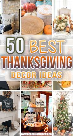 the top 50 best thanksgiving decor ideas