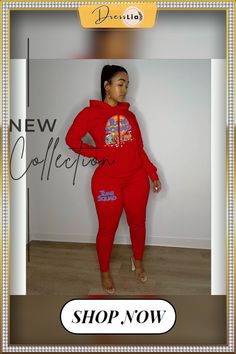 Cartoon Print Long Sleeve Hoodies Sweatpants Suit Winter Tracksuit With Graphic Print Sportswear, Winter Sportswear Tracksuit With Graphic Print, Winter Graphic Print Tracksuit Sportswear, Winter Graphic Print Tracksuit, Winter Athleisure Tracksuit With Graphic Print, Graphic Print Athleisure Tracksuit, Long Sleeve Sets For Streetwear In Winter, Winter Streetwear Sets With Pockets, Hooded Tracksuit With Graphic Print For Winter