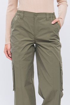 Our Olive Cargo Pants feature an elastic waist and side pockets, making them the perfect blend of comfort and convenience. Thanks to their solid construction, these cargo pants are designed to last. Enjoy your adventures in style with these olive cargo pants. Fabric & fit: Model is wearing size Small. Olive Cargo Pants, Pants With Elastic Waist, Pants Fabric, Cargo Pants, In Style, Elastic Waist, Elastic, Pants, Fabric