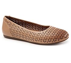 Built for comfort, these ballet flats also bring some serious style. From Softwalk. Spring Flats With Ortholite Insole, Spring Flats With Ortholite Insole And Round Toe, Spring Brown Slip-on Ballet Flats, Spring Slip-on Flats With Ortholite Insole, Brown Slip-on Ballet Flats For Spring, Casual Brown Ballet Flats For Spring, Comfortable Cushioned Spring Flats, Comfortable Flats With Cushioned Footbed For Spring, Comfortable Spring Flats With Cushioned Footbed