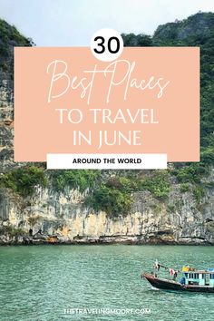 Top Destinations to Visit in June – Perfect Vacation Ideas for Families and Couples! Summer Trip Ideas, Streets Of France, Countries To Travel, Best Countries To Visit, Best Travel Destinations, Cheap Places To Travel, Best Vacation Spots, Most Romantic Places