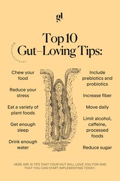 Here are 10 tips that your gut will love you for and that you can start implementing today.   If you are experiencing chronic GIT disturbances, it’s important to seek professional help and test so you can identify the root cause. A Microbiome Map test, a food intolerance test or an Organic Acids test may be required depending on symptoms. This will help determine the best treatment route. Food Intolerance Test, Happy Gut, Prebiotics And Probiotics, Digestive Issues, Feminine Health, Food Intolerance, Naturopathy, Professional Help, Healthy Gut