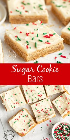 If you are looking for Christmas desserts, indulge in the classic delight of these homemade sugar cookie bars. Whether you’re looking for a sweet addition to the holidays, Christmas food gifts or just a simple treat to enjoy with your coffee, these cookie bars with their chewy texture and creamy frosting are sure to impress. Easy Sugar Cookie Bars, Creamy Frosting, Homemade Sugar Cookies, Sugar Cookie Bars, Homemade Ice Cream Recipes, Christmas Food Gifts, Rich Desserts, Easy Sugar Cookies, Easy Treats