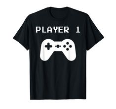 PRICES MAY VARY. PERFECT GIFT FOR YOU - If you love your partner, spouse, family member, friend, daughter or son, express it with this Player 1 Matching Tshirt which is the perfect Gift for you. Wear it while playing Video Games or just every day. IMPRESS YOUR FRIENDS AND FAMILY - Impress them by wearing our Matching Player 1 Player 2 T-Shirt saying Player 1. This Video Gamers Shirt is also great for Valentine's Day, Mother's Day or Father's Day. Lightweight, Classic fit, Double-needle sleeve an Love Your Partner, Halloween Hombre, Holiday Gifts For Men, Bedroom Organization Storage, 1 Y 2, Gamer Shirt, Player 1, Gamer T Shirt, Video Gamer