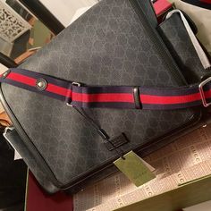 Condition: Used, Like New! Comes With Never Used Changing Pad, Includes Box And Dust Bag No Lowballers, ***Price Is Firm Due To Poshmark Fees From Total*** A Baby Changing Bag In Black/Grey Gg Supreme Canvas. First Used In The 1970s, The Gg Logo Was An Evolution Of The Original Gucci Rhombi Design From The 1930s, And From Then It's Been An Established Symbol Of Gucci's Heritage. For Cruise 2018, The Gg Pattern Has Been Brought Back To The Forefront In New Combinations, Paying Homage To Gucci's R Gucci Designer Shoulder Bag For Business, Designer Gucci Shoulder Bag For Business, Designer Shoulder Bag With Logo For Travel, Designer Leather Bags With Logo, Designer Gucci Bag, Designer Gucci Bag With Logo, Luxury Black Bag With Designer Logo, Luxury Gucci Shoulder Bag With Original Box, Rhombus Design