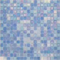 MIX 0.6 03/Capella(m) Light Blue Tile, Iridescent Glass Tiles, Blue Glass Tile, Square Tiles, Feature Tiles, Steam Room, Square Tile, Blue Tiles, Glass Mosaic Tiles