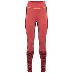 Silky smooth and made to keep you warm and dry  the women's Kari Traa Sara base layer pants feature a functional panel construction and slim fit for easy layering under snow pants. Ribbed Paneling, Base Layer Women, Snow Pants, Jacquard Knit, Base Layer, Rei Co-op, Wool Blend, Pants For Women, Slim Fit