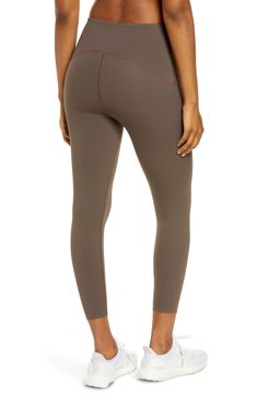 Look like you hit the gym before you even head out the door in sweat-wicking leggings that smooth all over with Slim-X compression fabric. To make them even more flattering, the double-layer, dig-free waistband is contoured to create the illusion of a perkier rear. Style Name:Spanx Booty Boost Active 7/8 Leggings. Style Number: 5795543. Leggings Style, Swimming Activities, Hit The Gym, Compression Fabric, Hidden Pocket, Active Women, Moisture Wicking Fabric, Double Layer, The Gym