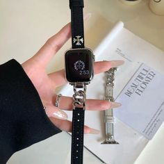 Stylish Silver Leather Apple Watch Band lack Ladies Choice, Leather Apple Watch Band, Bracelet Apple Watch, Apple Watch Bands Leather, Formal Outfits, Elevate Your Look, Apple Watch Band, Leather Band, Apple Watch Bands