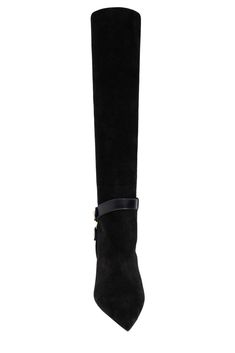 Eva Knee-High Heeled Boots from Balmain Balmain Blazer, Knee High Heels, Margiela Shoes, New Bottega, High Heel Boots Knee, Zegna Shoes, Sneaker Wedge, Sneaker Brands, High Heel Boots