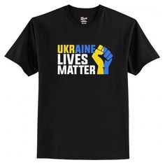 Ukraine Lives Matter T Shirt AI Lives Matter, Matter