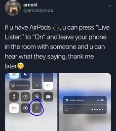 Don’t have AirPods but if I did you know what I’m doing Prank Ideas, Iphone Life Hacks, Iphone Life, Teen Life Hacks, Everyday Hacks, Iphone Hacks