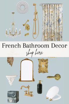 Elevate your space with French Bathroom Decor Finds that capture the essence of parisian interior elegance. Embrace French interior design for a timeless bathroom that exudes sophistication and charm. French Room Aesthetic, Parisian Bathroom Decor, French Parisian Decor, Parisian Style Bathroom, French Country Powder Room, French Powder Room, French Country Decorating Bathroom, Parisian Bathroom, French Design Style