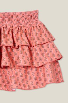 Summer Swim SkirtCotton On Kids - Summer Swim Skirt - Orange Coral/Perry PaisleyKids | Girls | Clothing | SwimwearKids | Girls | Clothing | SwimwearKids | Girls | Clothing | Swimwear Summer Patterned Bottoms With Lined Skirt, Summer Patterned Skirt, Patterned Summer Skirt, Summer Patterned Mini Skirt, Summer Patterned Lined Skirt, Casual Paisley Print Skirt For Vacation, Summer Tiered Skirt With Paisley Print, Casual Paisley Print Skirt, Casual Paisley Print Flowy Skirt