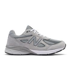 U990GR4 New Balance 990, Sneaker New Balance, D Gray, New Balance Sneakers, Pig Skin, Sneaker Brands, Men Shoes Size, Grey Leather, Athleisure