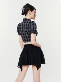 ❤︎ Dark Cool Check Open Heart Puff Sleeve Short Shirt❤︎



⚠️ It takes about 2 weeks to ship the product. Dark Cool, Short Shirt, Pleated Shorts, Open Heart, Short Shirts, Skirt Pants, Black Grey, Black Shirt, Puff Sleeve