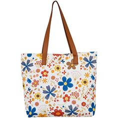 Buy COLES Women's Floral Beige Printed Tote Bag (Multicolour) at Amazon.in Printed Canvas Tote Bag, Printed Canvas, Stylish Bag, Black Tote Bag