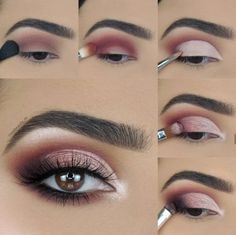 Teknik Makeup, Soft Eye Makeup, Beginners Eye Makeup, Eye Makeup Techniques, Makeup Artist Tips, Makeup Tutorial Eyeshadow, Smink Inspiration