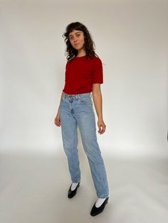 Vintage 1990s light wash levis / relaxed fit tapered leg / mid rise /  Orange tab From 1997 Perfect fit, looks so good on the body! Perf light wash ꩜Label: Levis jeans ꩜Condition: good vintage condition, signs of wear such as fraying around waist area and on outer fly area, as well as hems. ꩜Material: cotton denim ꩜Sizing: Fits XS.  Please check measurements provided below. Waist laid flat 35 cm  Length 102 cm Rise 22.5 cm Inseam 75 cm All measurements taken with garment laid flat ꩜All garments 90s Style Light Wash Bottoms For Everyday, 90s Style Relaxed Fit Jeans For Everyday, 90s Relaxed Fit Everyday Jeans, Levi's Mid-rise Relaxed Fit Jeans, Vintage Light Wash Mid-rise Jeans, Vintage Washed Blue Relaxed Fit Jeans, Levi's Jeans Relaxed Fit Standard Cut, Vintage Levi's Medium Wash Jeans, Light Wash Levis