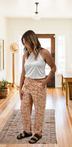 These elastic waste, flowy pants are super comfortable, soft, and have pockets. They fit a little snug in the hip/pocket area recommend sizing up. 100% Polyester Dressy Shorts, Boho Boutique, Dressy Pants, Wild Hair, Flowy Pants, Super Sale, Winter Wear, Sale House, Denim Dress