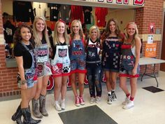 Personalized spirit wear has been a thing for the senior class from the early days of the school. This year, the class of 2015 decided to continue that tradition with a wide variety of decorated senior overalls. “I think it is good because it is something fun to do,” senior football player Chase Tucker said.... Ripped Overalls, School Spirit Week