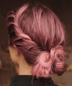 Best Rose, Dusty Mauve, Rose Gold Hair, Ombre Hair Color, Rose Hair, Gold Hair, Grunge Hair