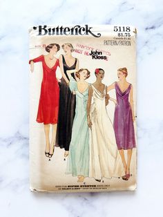 an old fashion magazine with women's dresses on it