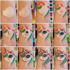 Face Painting Images, Eye Makeup Images, Arm Painting, Birthday Tattoo