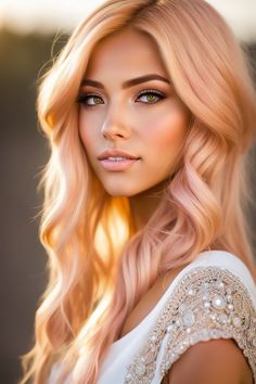 Blonde Beauty, Color Collection, Beautiful Fashion