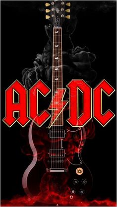 Acdc Wallpapers, Ac/dc Art, Ac Dc Band, Rock N Roll Art, Rock Band Posters, Music Poster Ideas, Heavy Metal Art, Band Wallpapers