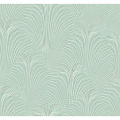 an art deco wallpaper design in aqua green