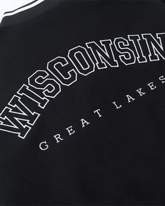 Details: Baseball jacket with number 3 printTop Length: NormalSleeve Length: Long SleevesMaterials:95% Polyester + 5% Spandex Long Sleeve Varsity Jacket With Letter Print For Campus, Letter Print Long Sleeve Varsity Jacket For Campus, Sporty Letter Print Outerwear For Campus, Black Collegiate Varsity Jacket With Letter Patch, Sporty College Track Jacket With Graphic Print, Sporty Black Outerwear With Team Name, Collegiate Track Jacket With Letter Print For Streetwear, Sporty Crew Neck Outerwear With Letter Print, Sporty College Outerwear With Logo Print