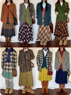 Dress Pant Shorts Outfit, 50s Clothing Women, Coat Shorts Outfit, Vintage Womens Pants, Classic Feminine Edgy Style, Design Inspo Clothes, Retro Inspo Outfits, Autumn Clothing Aesthetic, Thrift Store Outfits Ideas Inspiration