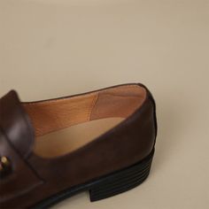 These loafers are designed in a timeless, minimal silhouette, so you'll be sure to wear them often. Made from soft leather, soft bottom that ensure all-day comfort. Wear yours with tailoring and denim alike. Color: Coffee/BlackMaterial: CowhideLining: Genuine LeatherInsole: SheepskinSole: RubberHeels: 3Cm/1.18"Weight: 0.22kg Each Shoes Production Time: About 5-7 days (Any exceptional case will email you, Please pay attention to your email left) Shipping Time: Free Shipping To most locations, del Coffee Black, Color Coffee, Comfort Wear, Leather Texture, Pig Skin, Dyeing Process, Black Coffee, Metal Buckles, Leather Loafers