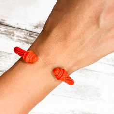 Envy Stylz Boutique Women - Accessories - Earrings Orange Corded Bangle Bracelet Trendy Orange Jewelry For Spring, Casual Spring Bangle Jewelry, Casual Orange Jewelry For Spring, Casual Orange Spring Jewelry, Stylish Earrings, Stylish Earring, Gorgeous Earrings, Spice Up, Bangle Bracelet