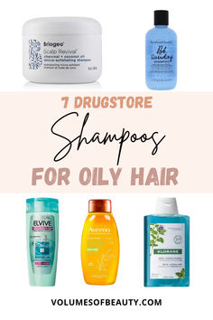 7 Drugstore Shampoos for Oily Hair | Hair Care Oily Hair Products, Best Shampoo For Oily Hair, Prevent Oily Hair, Shampoo For Oily Scalp, Fine Oily Hair, Expensive Shampoo, Good Shampoo, Shampoo For Oily Hair, Greasy Hair Shampoo