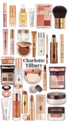 Charlotte Tilbury Makeup Collection, Charllote Tilbury Makeup Products, Charles Tilbury, Charlotte Tilbury Makeup Looks, Makeup Expensive, Charlotte Tilbury Aesthetic, Charlotte Makeup, Charlotte Tillbury, Tilbury Makeup