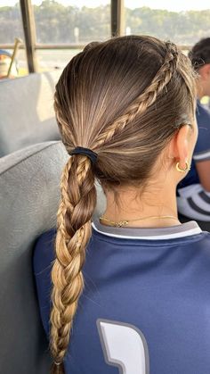 Softball Hairstyles, Cheer Hair