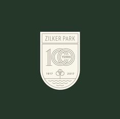 the logo for zilker park