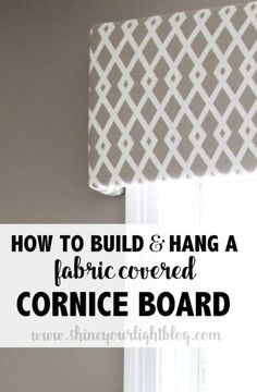 how to build and hang a fabric covered cortic board in the living room