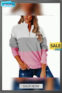 Women's Three Color Matching V-neck T-shirt Sweater Winter Color Block V-neck Top, Casual V-neck Color Block T-shirt, Multicolor V-neck T-shirt With Graphic Print, Red V-neck Color Block Tops, Multicolor Acrylic V-neck Sweater, Sweater Tshirt, Three Color, Ladies Tops Fashion, Color Matching