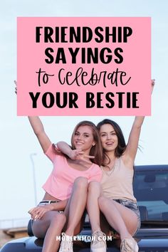 Celebrate your bestie with these 30 heartwarming friendship sayings that embody friendship's true meaning. Whether it's the quiet support of a bridesmaid, maid of honor, or the enduring bond with a lifelong friend, these friendship quotes will remind you of the beautiful shared moments. Explore these heartfelt words of friendship now! | Bridesmaids Quotes Words Of Friendship, Friendship Sayings, Friendship Words, Bridesmaid Pajama Set