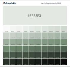 the color palette for f388e3 is shown in shades of green, black and white