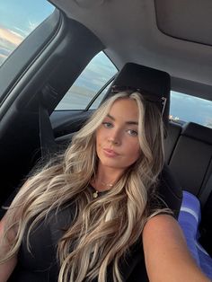 took this going 90 blasting don toliver🤘🏼 | jennaaspencerr Brunette Hair With Blonde Framing, Brown Hair With Blonde Money Pieces And Highlights, Dark Brown Going Blonde, Blonde And Dark Blonde Highlights, Blonde Money Piece With Balayage, Dark Brunette And Blonde Hair, Brunette Hair With Blonde Balayage And Money Piece, Medium Brown Hair With Blonde Highlights And Money Piece, Honey Brown Hair With Blonde Money Piece