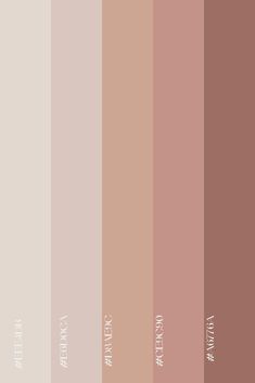 the color scheme for an interior room with neutrals and browns in shades of pink, brown