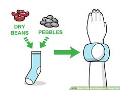 how to do dry beans and pebbles with pictures