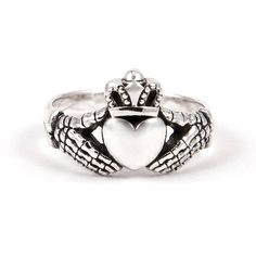 https://www.etsy.com/listing/558864339/claddagh-ring-skeleton-hand-sterling Skeleton Tattoo, Irish Ring Claddagh, Monterey Park, Mommy Jewelry, Claddagh Ring, Claddagh Rings, Skeleton Hand, Skeleton Hands, Sterling Silver Necklace Pendants